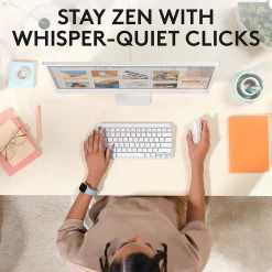 Logitech Lift Vertical Ergonomic Wireless Optical Mouse for Mac, (910-006471)* Mice