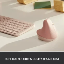 Logitech Lift Wireless Ergonomic Vertical Optical Bluetooth & USB Mouse, (910-006472)* Ergonomic Mice