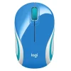 Logitech M187 Advanced Wireless Optical USB Mouse, Palace Blue (910-005360)* Mice