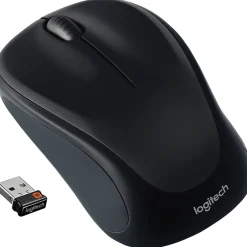 Logitech M317 Compact Wireless Optical Mouse, Black (910-003416)* Mice