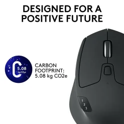 Logitech M720 TRIATHLON Wireless Ergonomic Optical Bluetooth & USB Mouse, Black (910-004790)* Ergonomic Mice