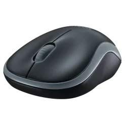 Logitech M185 Wireless Ambidextrous Optical USB Mouse, Swift Grey (910-002225)* Ergonomic Mice
