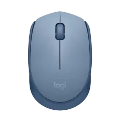 Logitech M170 Wireless Ambidextrous Optical Mouse, Blue/Gray (910-006863)* Mice