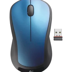 Logitech M310 Wireless Ambidextrous Optical Mouse, Peacock Blue (910-001917)* Mice