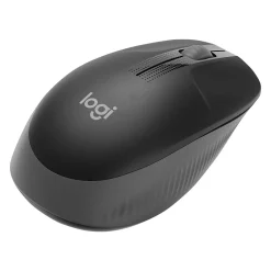 Logitech M190 Wireless Optical USB Mouse, USB, Black/Gray (910-005901)* Mice