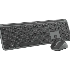 Logitech MK955 Wireless Keyboard and Optical Mouse Combo, Black (920-012425)* Ergonomic Keyboard & Mouse Sets
