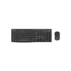 Logitech MK370 Wireless Keyboard and Mouse Combo for Business, Graphite (920-011887)* Ergonomic Keyboard & Mouse Sets