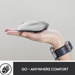 Logitech MX Anywhere 3 for Mac Ergonomic Wireless Laser Mouse, Pale Gray (910-005899)* Ergonomic Mice