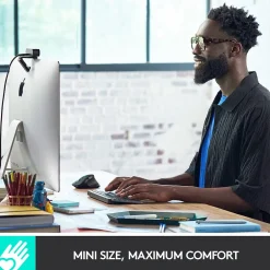 Logitech MX Keys Mini Wireless Ergonomic Keyboard, Black (920-010475)* Ergonomic Keyboards