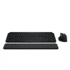 Logitech MX Keys S Wireless Ergonomic Keyboard and Optical Mouse Combo, Black (920-012274)* Ergonomic Keyboard & Mouse Sets