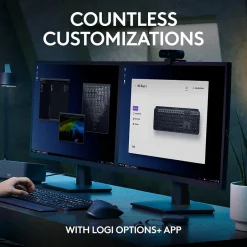 Logitech MX Keys S Wireless Keyboard, Black (920-011406)* Ergonomic Keyboards