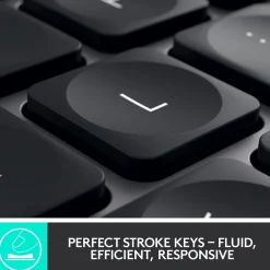 Logitech MX Keys Wireless Keyboard, Black (920-009295)* Keyboards