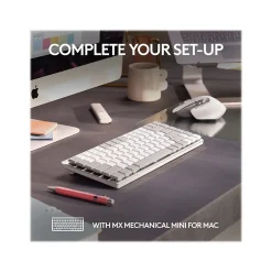 Logitech MX Master 3S for Mac Ergonomic Wireless Optical Bluetooth Mouse, Pale Gray (910006570)* Ergonomic Mice