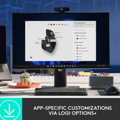 Logitech MX Master 3S Wireless Ergonomic Optical Bluetooth & USB Mouse, Black (910-006556)* Ergonomic Mice