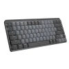 Logitech MX Mechanical Mini Illuminated Wireless Ergonomic Keyboard, Black/Gray (920-010552)* Ergonomic Keyboards