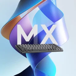 Logitech MX Mechanical Mini Illuminated Wireless Ergonomic Keyboard, Black/Gray (920-010552)* Ergonomic Keyboards