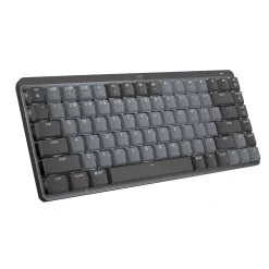 Logitech MX Mechanical Mini Illuminated Wireless Ergonomic Keyboard, Black/Gray (920-010551)* Keyboards