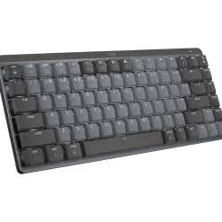 Logitech MX Mechanical Mini Wireless Ergonomic Keyboard for Mac, Space Gray (920-010831)* Ergonomic Keyboards
