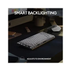 Logitech MX Mechanical Mini Wireless Ergonomic Keyboard for Mac, Space Gray (920-010831)* Ergonomic Keyboards