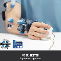 Logitech MX Vertical Wireless Ergonomic Vertical Ambidextrous Optical 2.4 GHz Mouse, Graphite (910-005447)* Ergonomic Mice