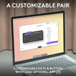 Logitech Pebble 2 Wireless Mouse Keyboard Combo, (920-012201)* Ergonomic Keyboard & Mouse Sets