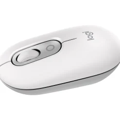 Logitech POP Wireless Ambidextrous Optical Mouse, Off-white (910-007408)* Mice