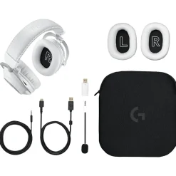 Logitech PRO X 2 LIGHTSPEED Wireless Bluetooth Stereo Gaming Over-the-Ear Headset, 3.5mm, (981-001268)* Gaming Headsets