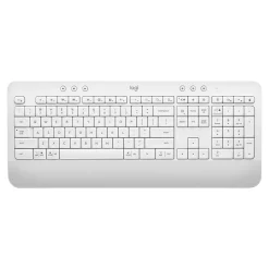 Logitech Signature K650 Wireless Keyboard with Wrist Rest, Off-White (920-010962)* Keyboards