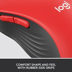 Logitech Signature M650 L Wireless Optical USB Mouse, Classic Red (910-006358)* Ergonomic Mice
