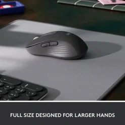 Logitech Signature M650 Large Wireless Ergonomic Optical Bluetooth & USB Mouse, (910-006231)* Mice