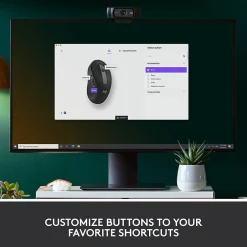 Logitech Signature M650 Large Wireless Ergonomic Optical Bluetooth & USB Mouse, Graphite (910-006231)* Ergonomic Mice