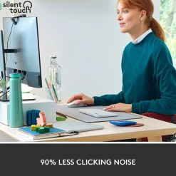 Logitech Signature M650 Wireless Optical USB Mouse, Off-White (910-006252)* Ergonomic Mice