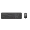Logitech Signature Slim MK955 Wireless Keyboard and Optical Mouse Combo, Black (920-013271)* Ergonomic Keyboard & Mouse Sets