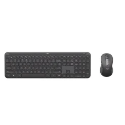 Logitech Signature Slim MK955 Wireless Keyboard and Optical Mouse Combo, Black (920-013271)* Ergonomic Keyboard & Mouse Sets