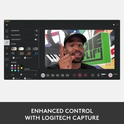 Logitech StreamCam Plus Webcam, Black (960-001280)* Webcams