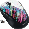 Logitech Wireless Ambidextrous Optical USB Mouse, Black (910-006828/3803)* Ergonomic Mice