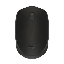 Logitech Wireless Ambidextrous 2.4 GHz Mouse, Black (910-004940)* Mice