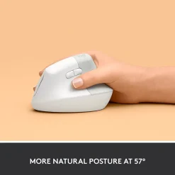 Logitech Wireless Bluetooth USB Mouse, Off-White (910-006469)* Ergonomic Mice