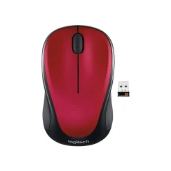 Logitech Wireless Optical Mouse, Red (910-002893)* Mice