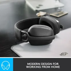 Logitech Zone Vibe 100 Wireless Noise Canceling Bluetooth Headset, Graphite (981-001256)* Headsets