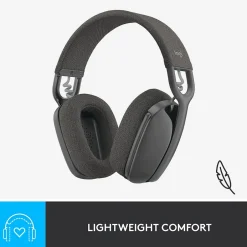 Logitech Zone Vibe 100 Wireless Noise Canceling Bluetooth Headset, Graphite (981-001256)* Headsets