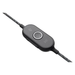 Logitech Zone Wired Noise Cancelling Stereo Computer Headset, Over-the-Head, Graphite (981-000871)* Gaming Headsets