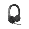 Logitech Zone Wireless Bluetooth Headset For Microsoft Teams Noise Canceling Stereo, Over-the-Head, Black (981000853)* Gaming Headsets