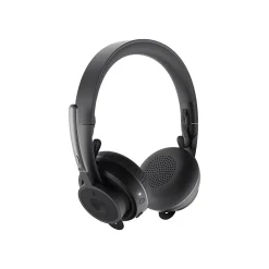Logitech Zone Wireless Plus UC Bluetooth Stereo Mobile Headset, Black (981-000918)* Headsets