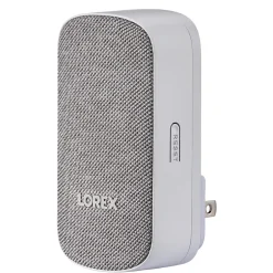 Security Cameras & Systems<Lorex Add-on Wi-Fi Chimebox for Video Doorbell, White (ACCHM2-B)