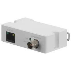 Security Cameras & Systems<Lorex Coaxial-to-Ethernet Converter Receiver for PoE Cameras, White (ACVRC)