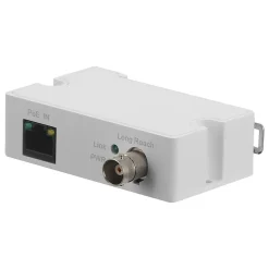Security Cameras & Systems<Lorex Coaxial-to-Ethernet Converter Receiver for PoE Cameras, White (ACVRC)