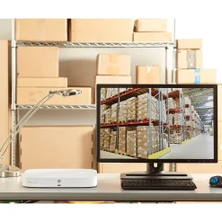 Security Cameras & Systems<Lorex Fusion 4K 8.0-MP 16-Camera-Capable 2-TB NVR System with 4 IP Smart-Deterrence Bullet Cameras, White (N847A62-8A4-E)