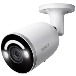 Security Cameras & Systems<Lorex Indoor/Outdoor Wired Security Camera, White (LORE894AB)