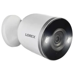 Security Cameras & Systems<Lorex 2K QHD Indoor/Outdoor Wi-Fi Security Camera, White (W482CAD-E)